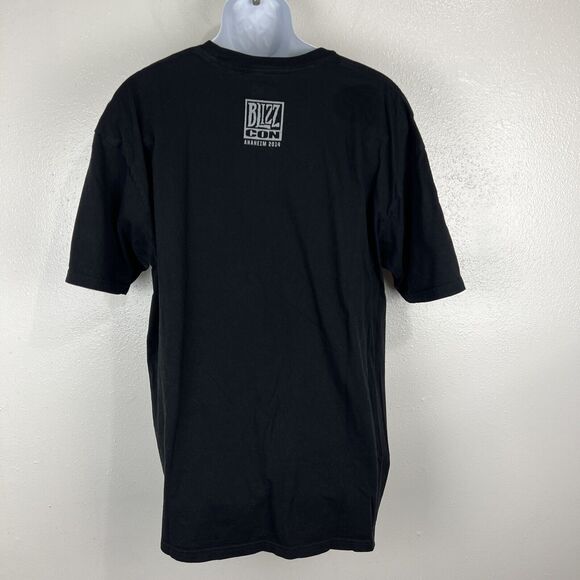 Blizzard Shirt Men 2X Black Short Sleeve Blizz Con Anaheim 2014 Graphic Tee - Picture 14 of 14